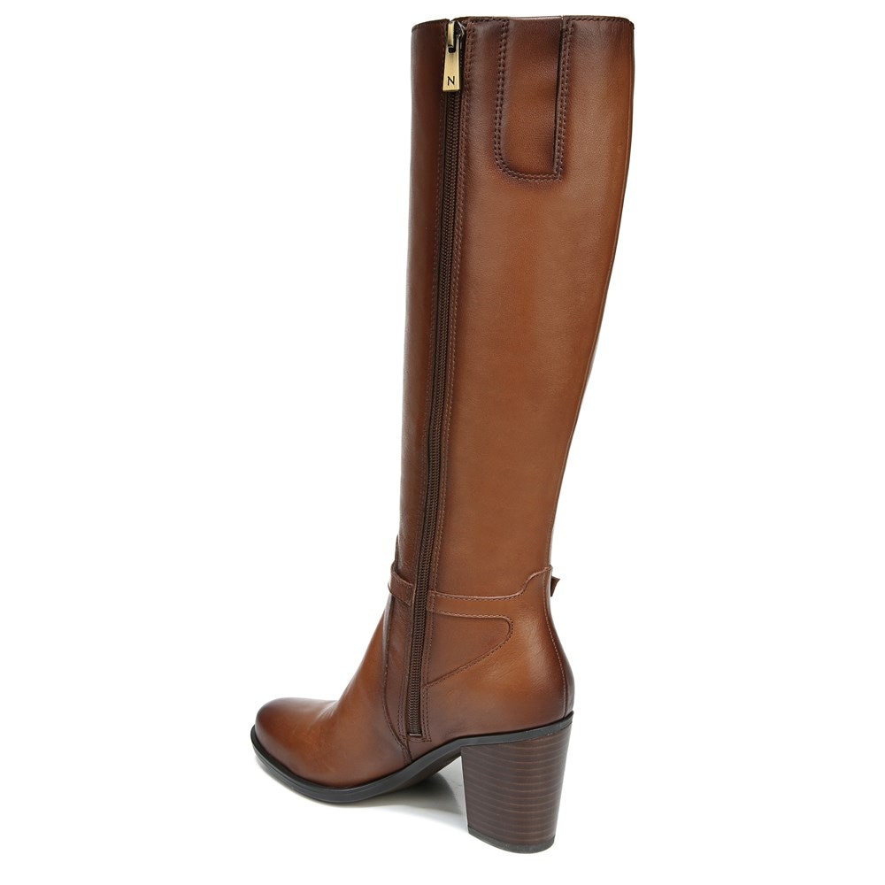 Naturalizer Kalina Knee High Boot - Ciderspice Leather Naturalizer Kalina Knee High Boot - Ciderspice Leather