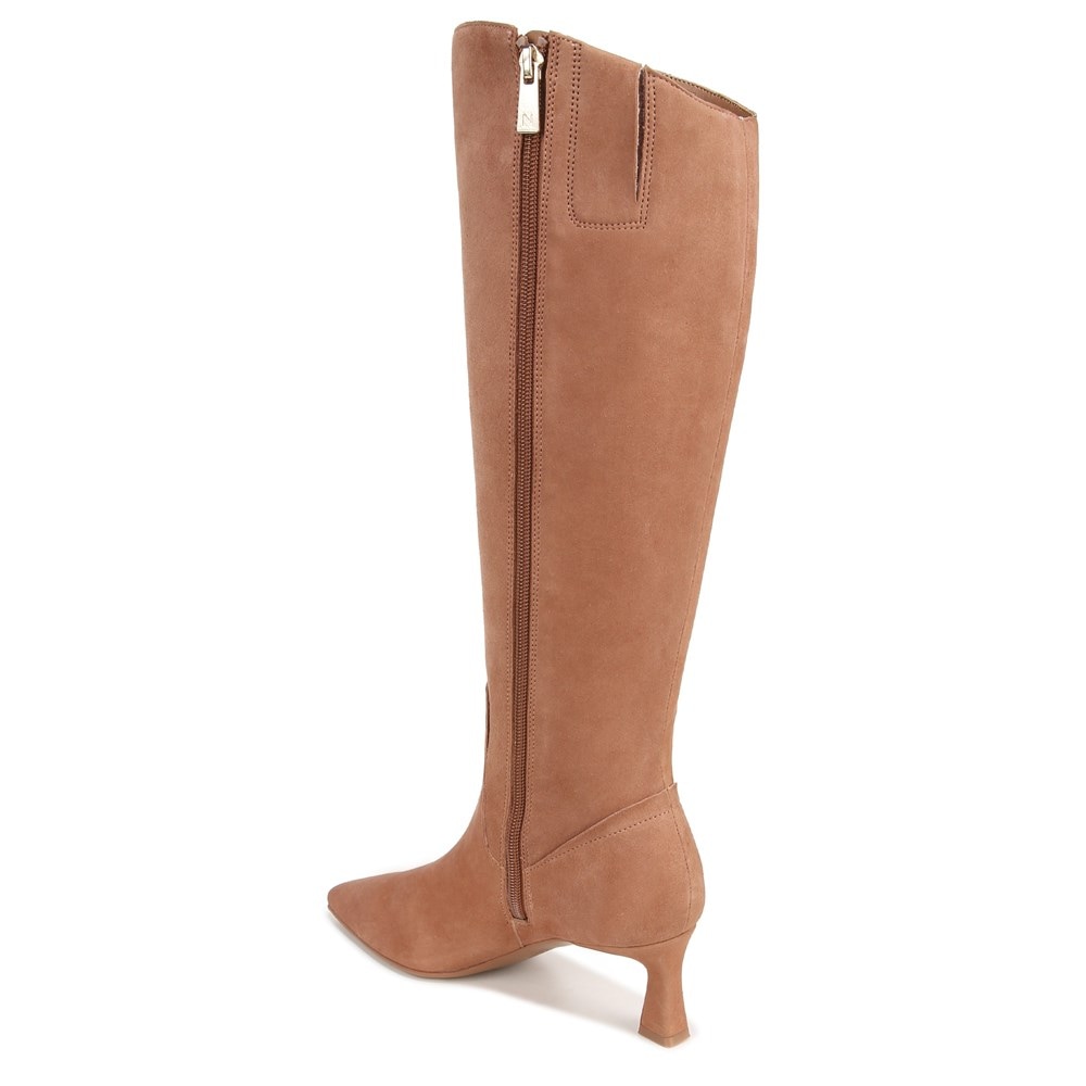 Naturalizer Deesha Wide Calf Knee High Boot - Cafe Brown Suede Naturalizer Deesha Wide Calf Knee High Boot - Cafe Brown Suede