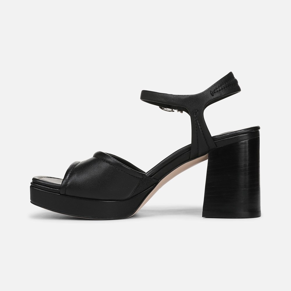 Naturalizer 27 EDIT Paloma Platform Sandal - Black Leather Naturalizer 27 EDIT Paloma Platform Sandal - Black Leather