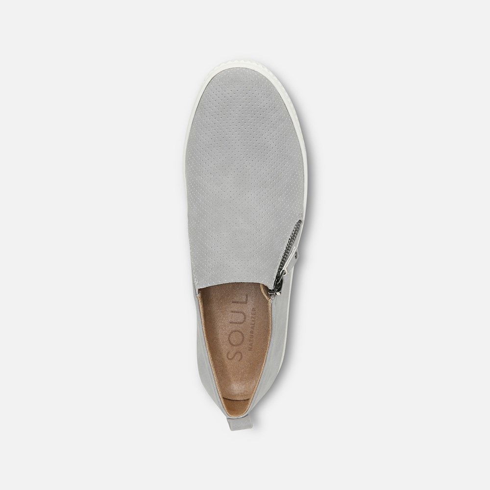 Naturalizer SOUL Turner Slip On Sneaker - Stone Synthetic Naturalizer SOUL Turner Slip On Sneaker - Stone Synthetic