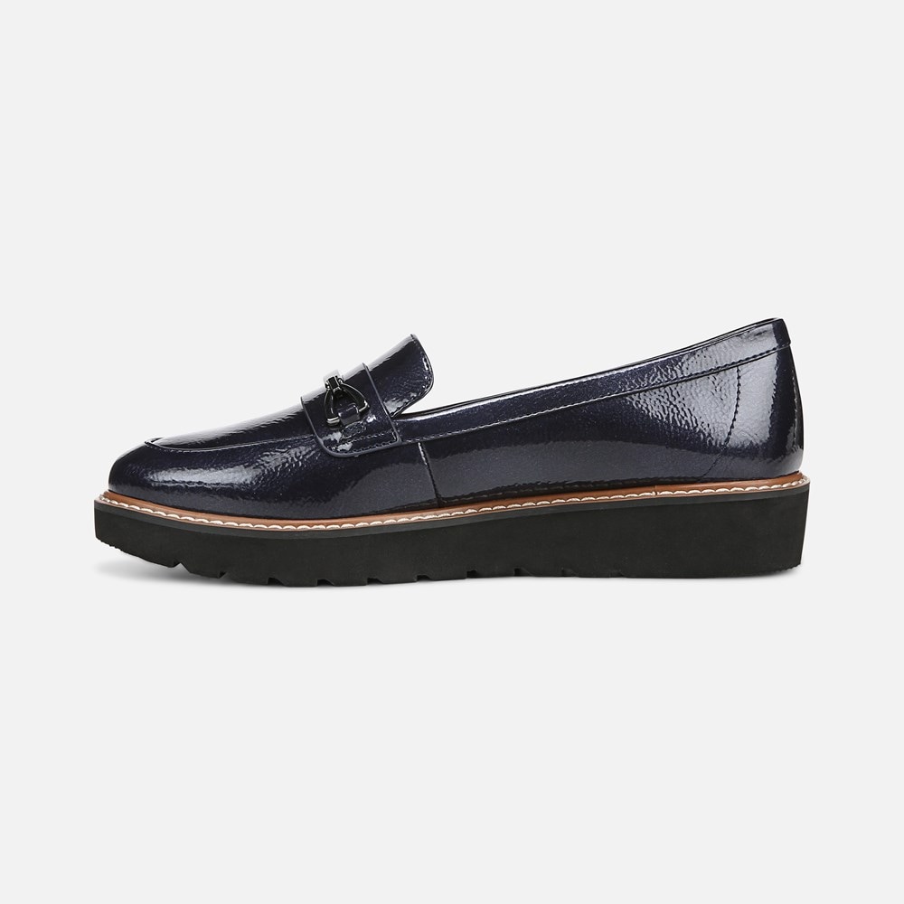 Naturalizer Elin Loafer - Midnight Blue Faux Leather Naturalizer Elin Loafer - Midnight Blue Faux Leather