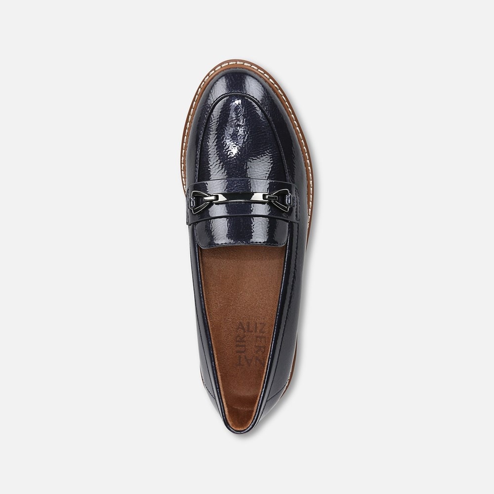 Naturalizer Elin Loafer - Midnight Blue Faux Leather Naturalizer Elin Loafer - Midnight Blue Faux Leather