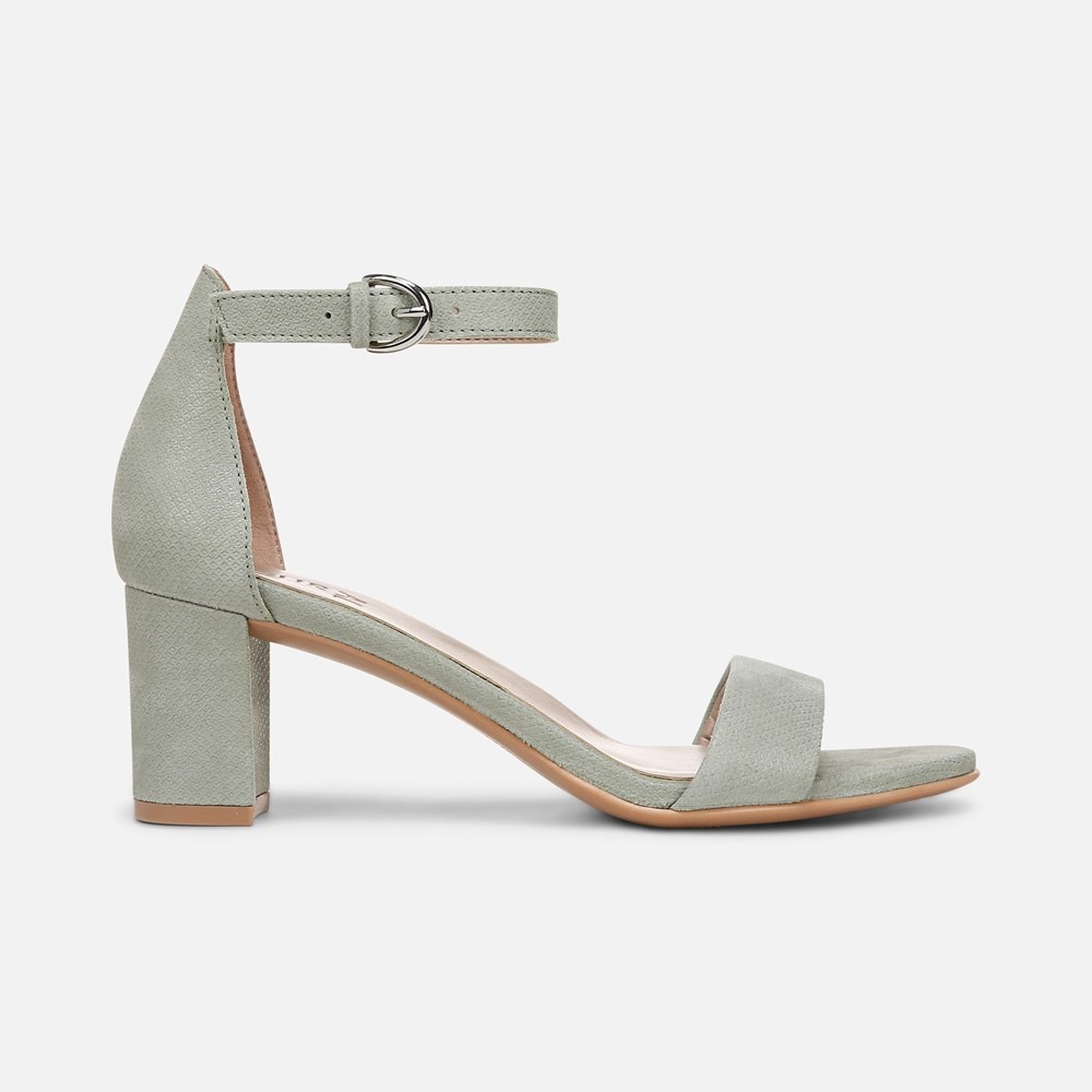 Naturalizer Vera Dress Sandal - Pistachio Green Suede Naturalizer Vera Dress Sandal - Pistachio Green Suede