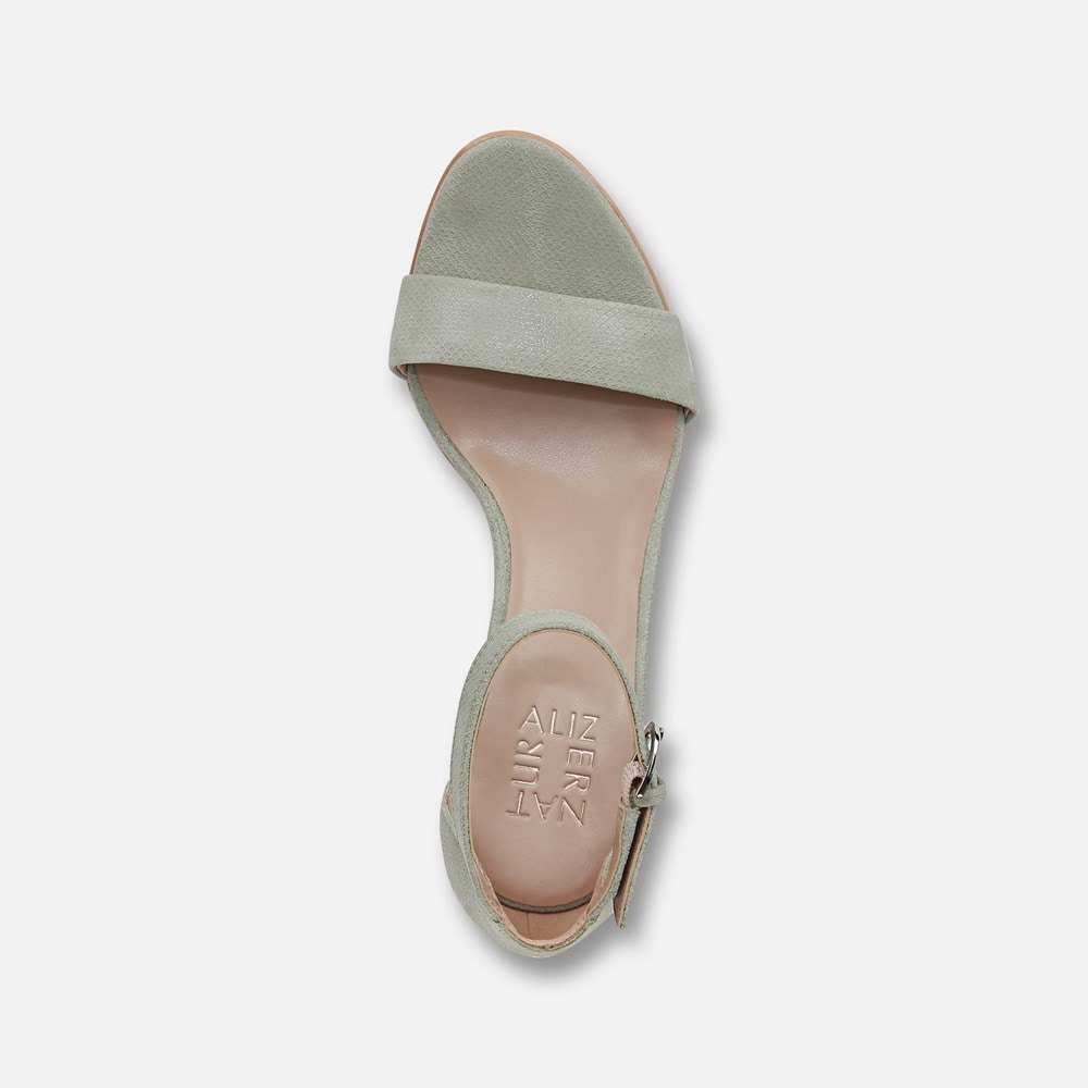 Naturalizer Vera Dress Sandal - Pistachio Green Suede Naturalizer Vera Dress Sandal - Pistachio Green Suede