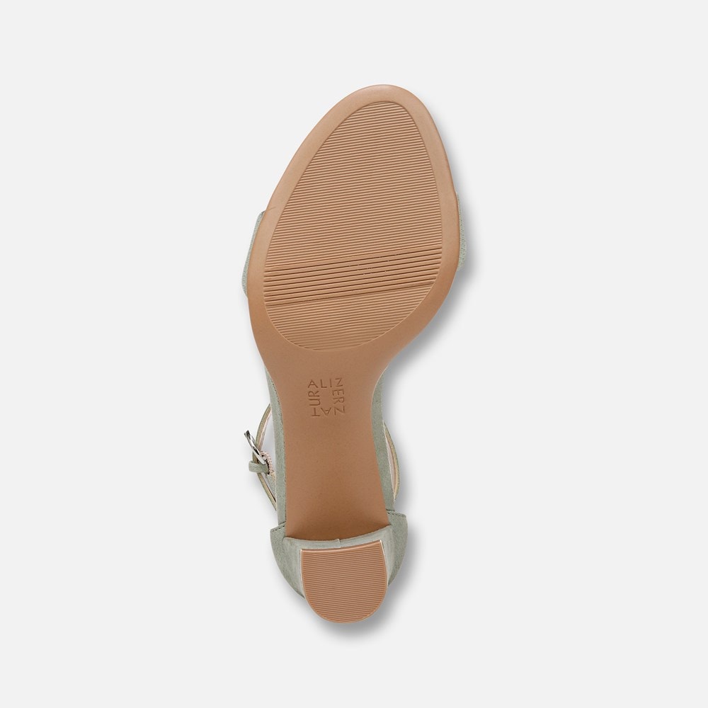 Naturalizer Vera Dress Sandal - Pistachio Green Suede Naturalizer Vera Dress Sandal - Pistachio Green Suede