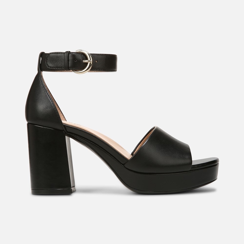 Naturalizer Pearlyn Dress Sandal - Black Leather Naturalizer Pearlyn Dress Sandal - Black Leather