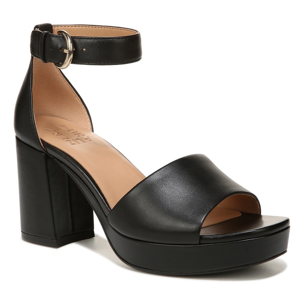 Naturalizer Pearlyn Dress Sandal - Black Leather Naturalizer Pearlyn Dress Sandal - Black Leather