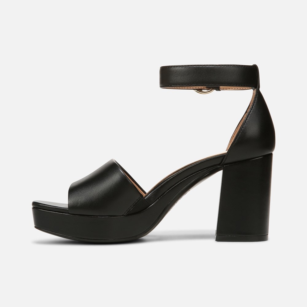 Naturalizer Pearlyn Dress Sandal - Black Leather Naturalizer Pearlyn Dress Sandal - Black Leather