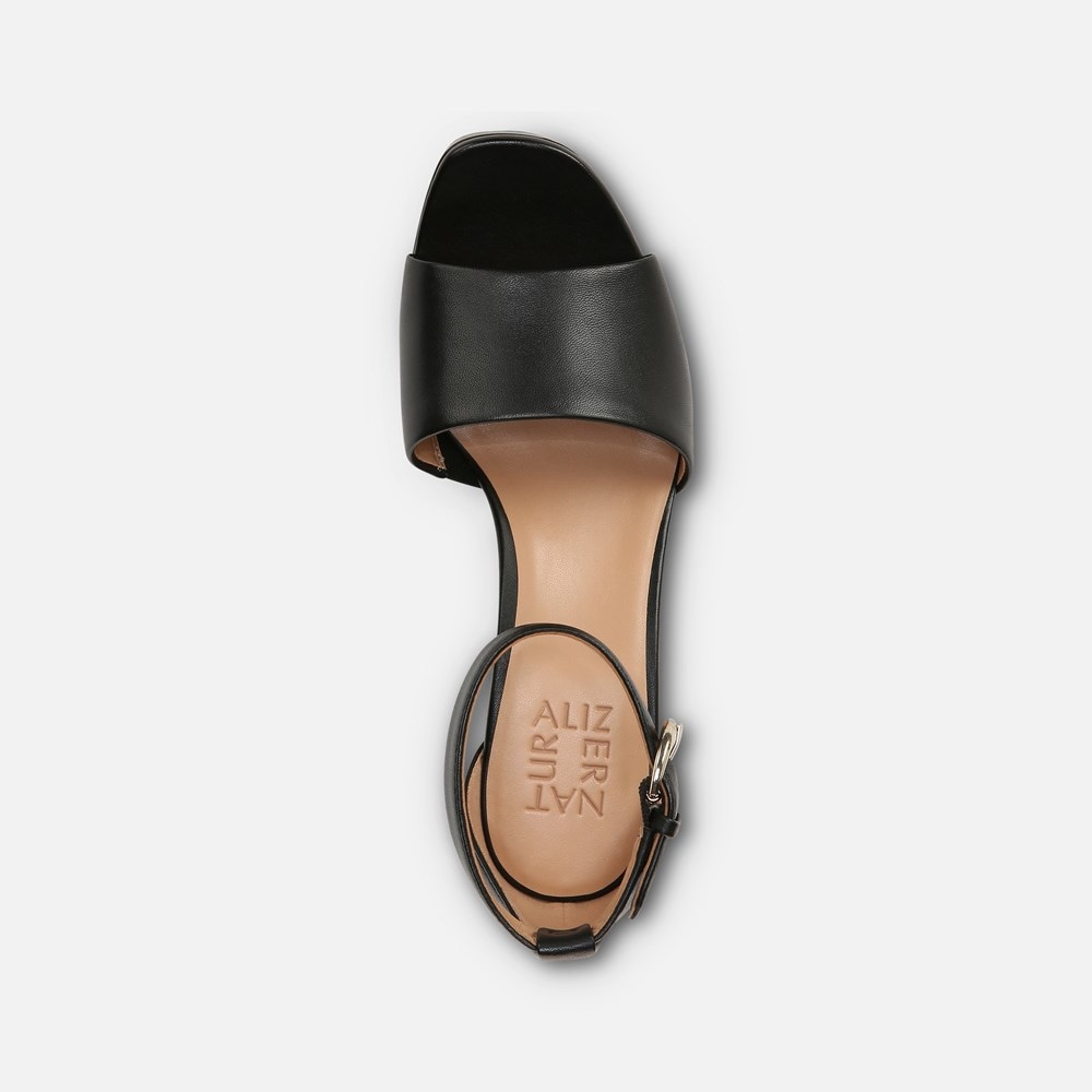 Naturalizer Pearlyn Dress Sandal - Black Leather Naturalizer Pearlyn Dress Sandal - Black Leather