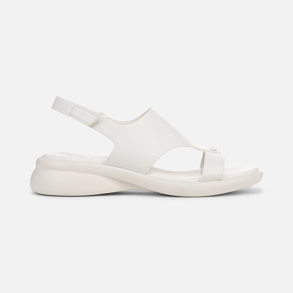 Naturalizer Lillian Slingback Sandal - Warm White Faux Leather