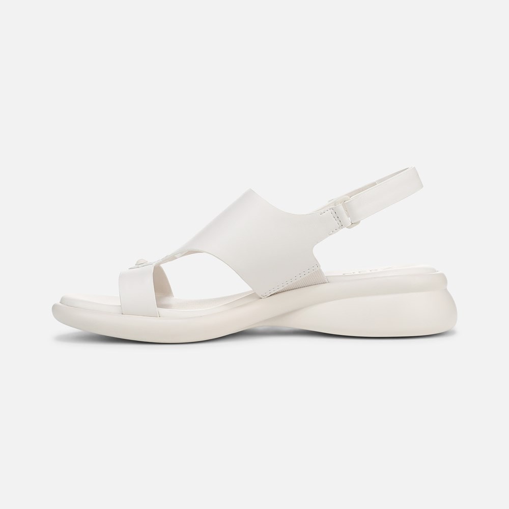 Naturalizer Lillian Slingback Sandal - Warm White Faux Leather