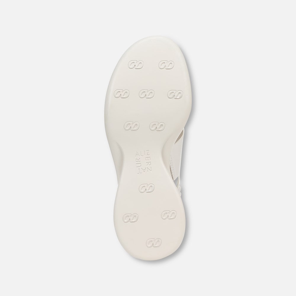 Naturalizer Lillian Slingback Sandal - Warm White Faux Leather
