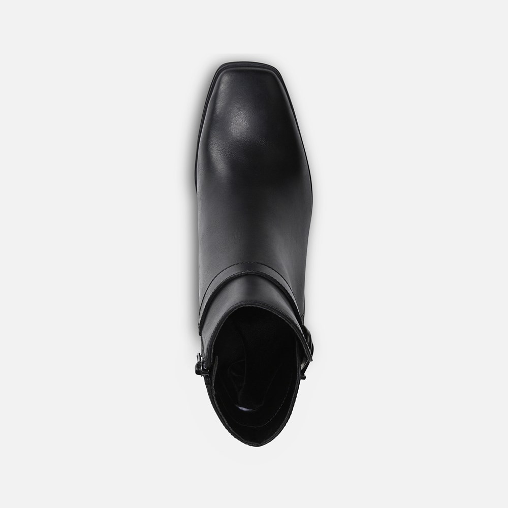 Naturalizer Aimee Weatherproof Ankle Boot - Black Leather Naturalizer Aimee Weatherproof Ankle Boot - Black Leather