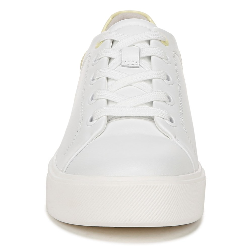 Naturalizer Morrison 2.0 Lace Up Sneaker - White/Pastel Lime