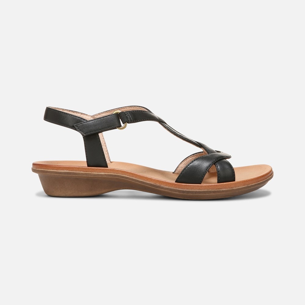 Naturalizer SOUL Solo Sandal - Black Synthetic Naturalizer SOUL Solo Sandal - Black Synthetic