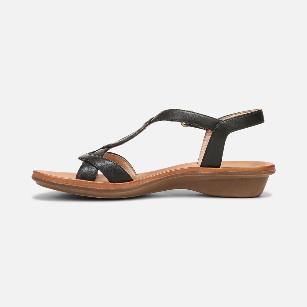 Naturalizer SOUL Solo Sandal - Black Synthetic Naturalizer SOUL Solo Sandal - Black Synthetic
