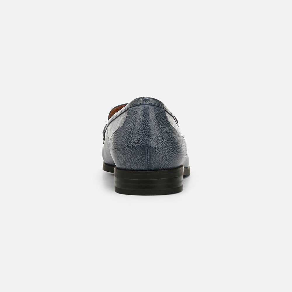 Naturalizer Milo Stud Loafer - Indigo Blue Faux Leather Naturalizer Milo Stud Loafer - Indigo Blue Faux Leather