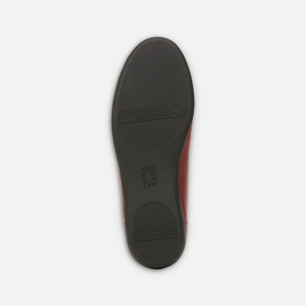Naturalizer Flexy Flat - Red Leather Naturalizer Flexy Flat - Red Leather