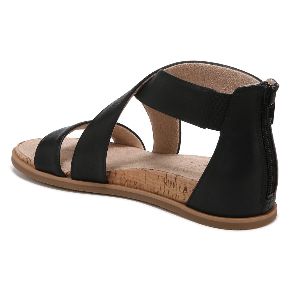 Naturalizer SOUL Cindi Sandal - Black Leather Naturalizer SOUL Cindi Sandal - Black Leather