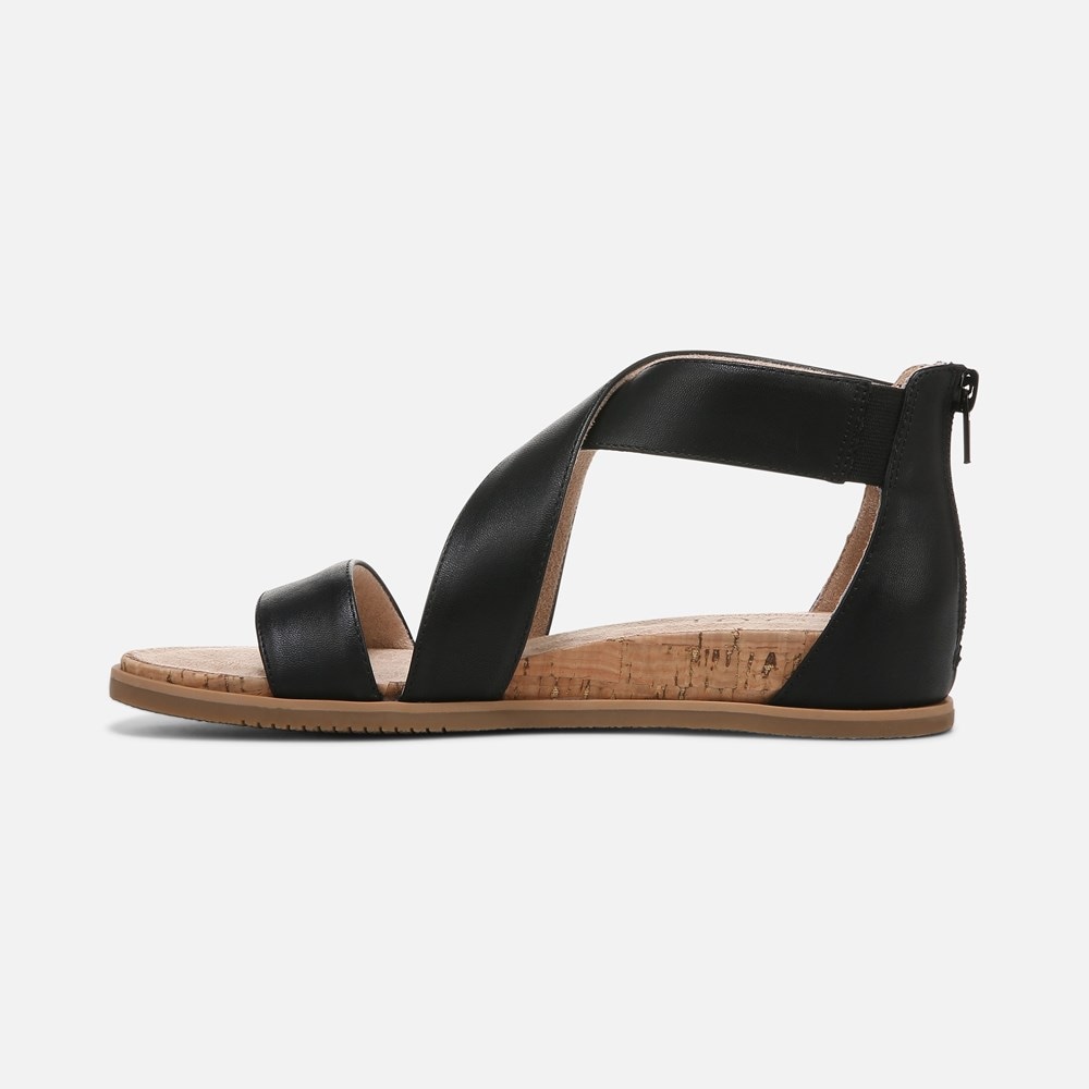 Naturalizer SOUL Cindi Sandal - Black Leather Naturalizer SOUL Cindi Sandal - Black Leather