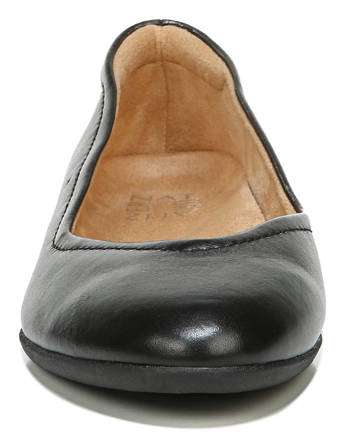 Naturalizer Vivienne Flat - Black Leather Naturalizer Vivienne Flat - Black Leather