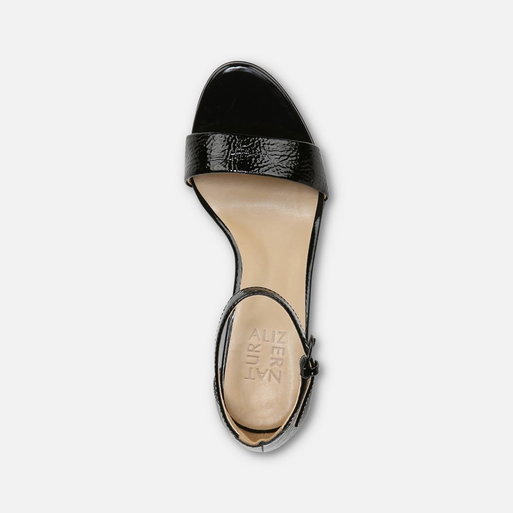 Naturalizer Vera Dress Sandal - Black Patent Leather Naturalizer Vera Dress Sandal - Black Patent Leather