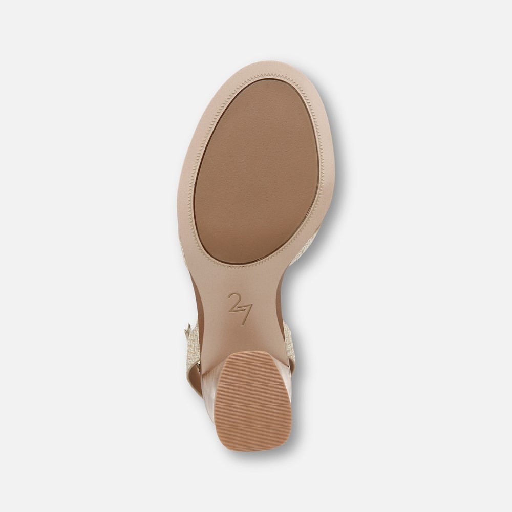 Naturalizer 27 EDIT Yumi Ankle Strap Sandal - Cremosa Taupe Leather Naturalizer 27 EDIT Yumi Ankle Strap Sandal - Cremosa Taupe Leather