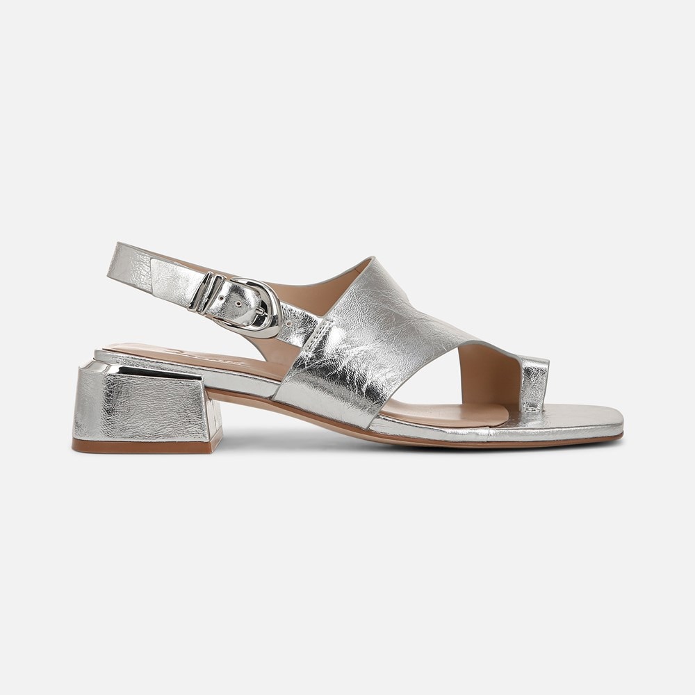 Naturalizer 27 EDIT Audra Dress Sandal - Silver Leather Naturalizer 27 EDIT Audra Dress Sandal - Silver Leather