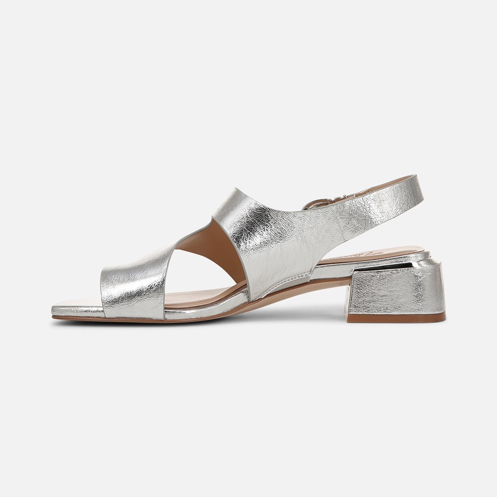 Naturalizer 27 EDIT Audra Dress Sandal - Silver Leather Naturalizer 27 EDIT Audra Dress Sandal - Silver Leather