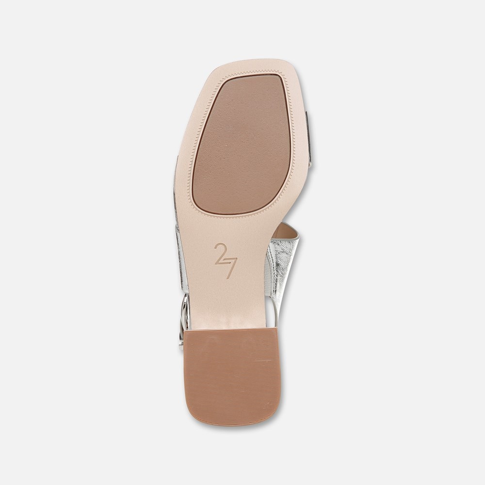 Naturalizer 27 EDIT Audra Dress Sandal - Silver Leather Naturalizer 27 EDIT Audra Dress Sandal - Silver Leather