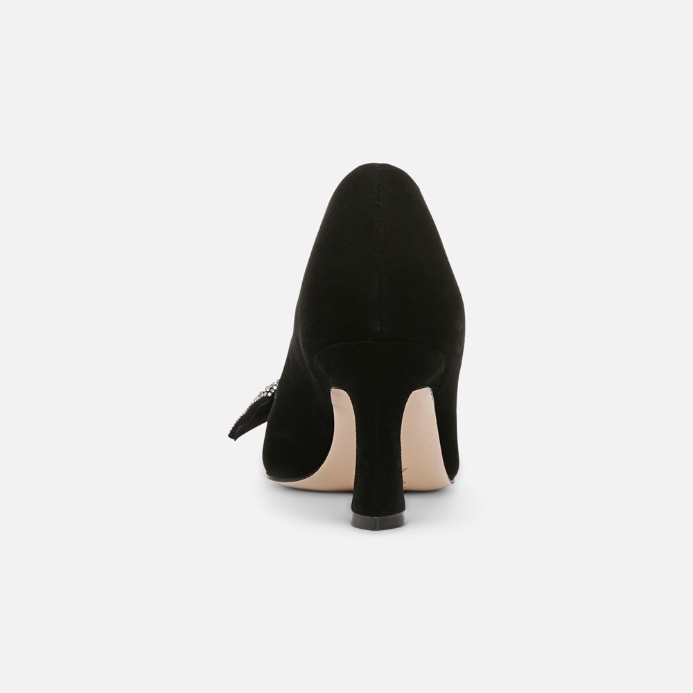 Naturalizer 27 EDIT Emery Bow Pump - Black Suede Naturalizer 27 EDIT Emery Bow Pump - Black Suede