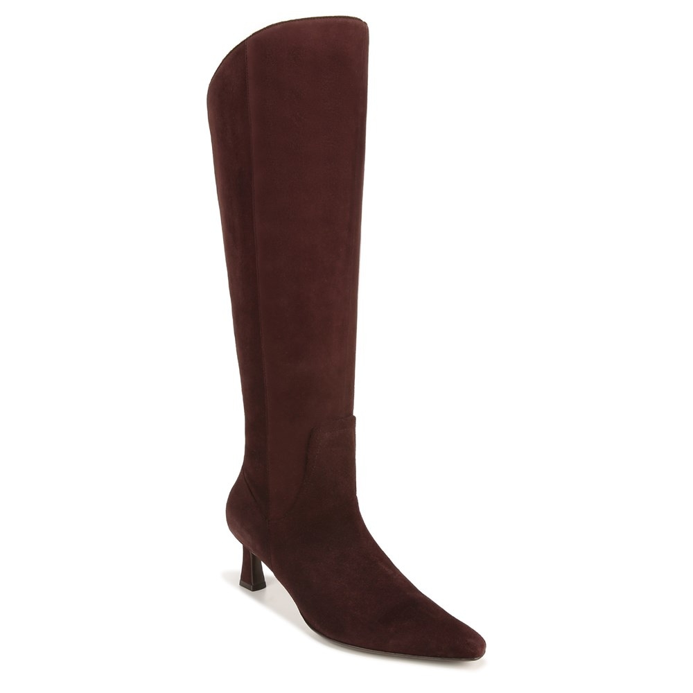Naturalizer Deesha Knee High Boot - Mahogany Brown Suede Naturalizer Deesha Knee High Boot - Mahogany Brown Suede