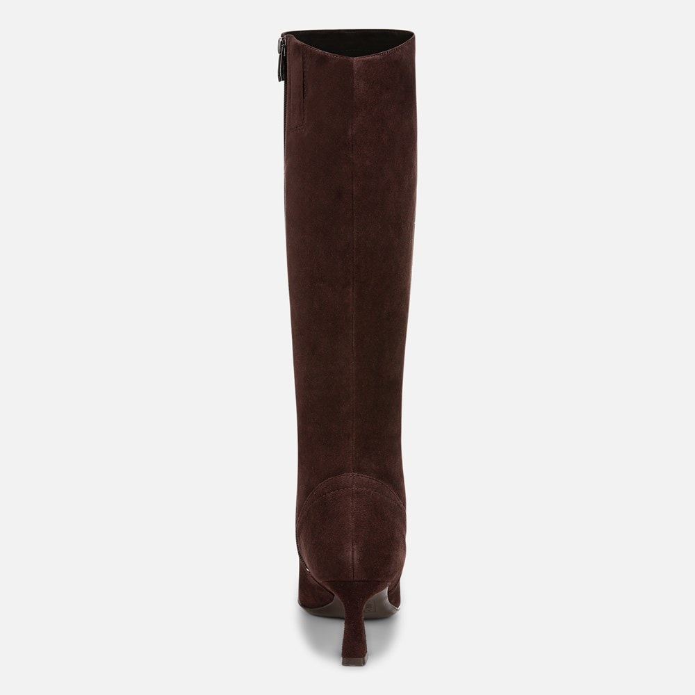 Naturalizer Deesha Knee High Boot - Mahogany Brown Suede Naturalizer Deesha Knee High Boot - Mahogany Brown Suede