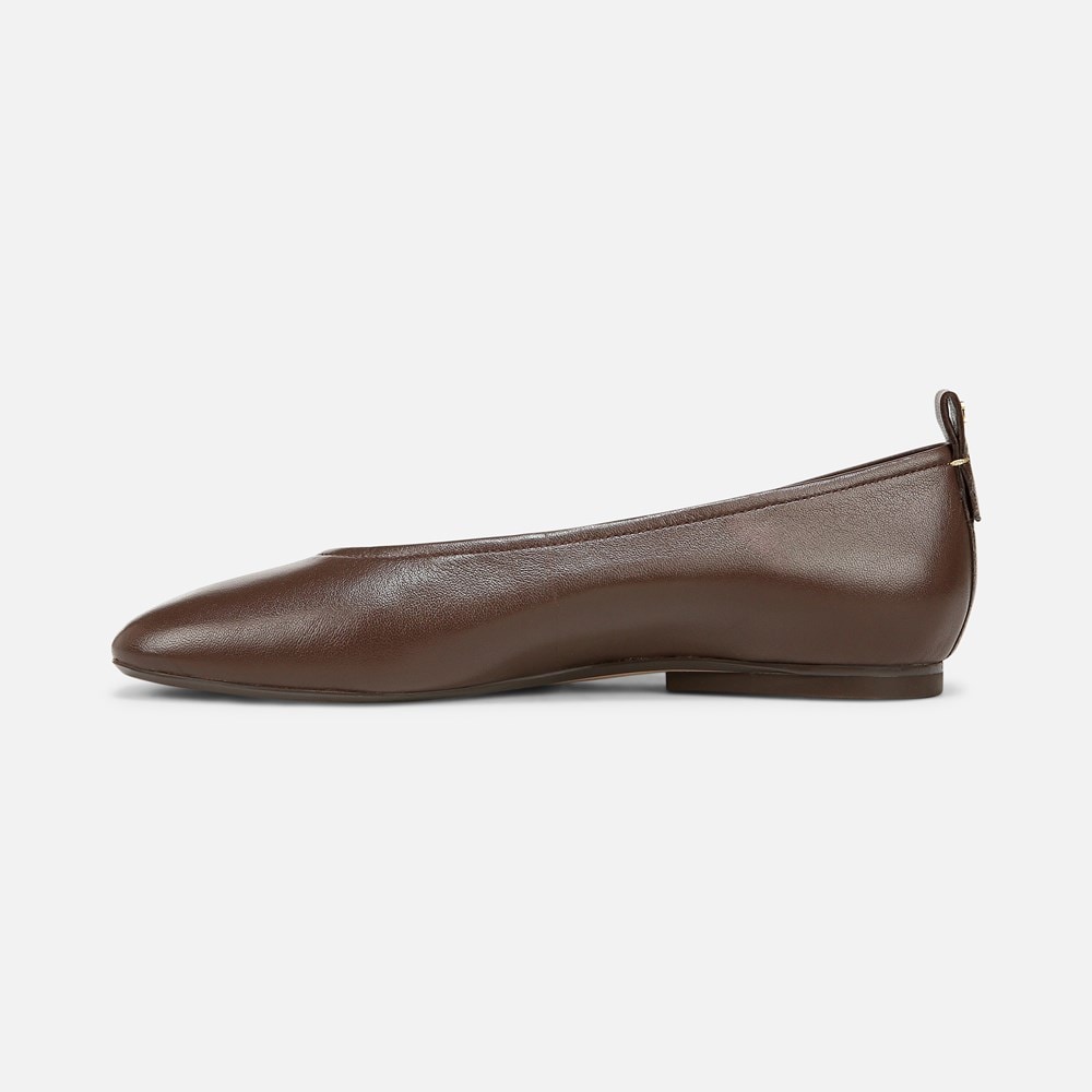 Naturalizer 27 Edit Carla Flat - Chocolate Leather Naturalizer 27 Edit Carla Flat - Chocolate Leather