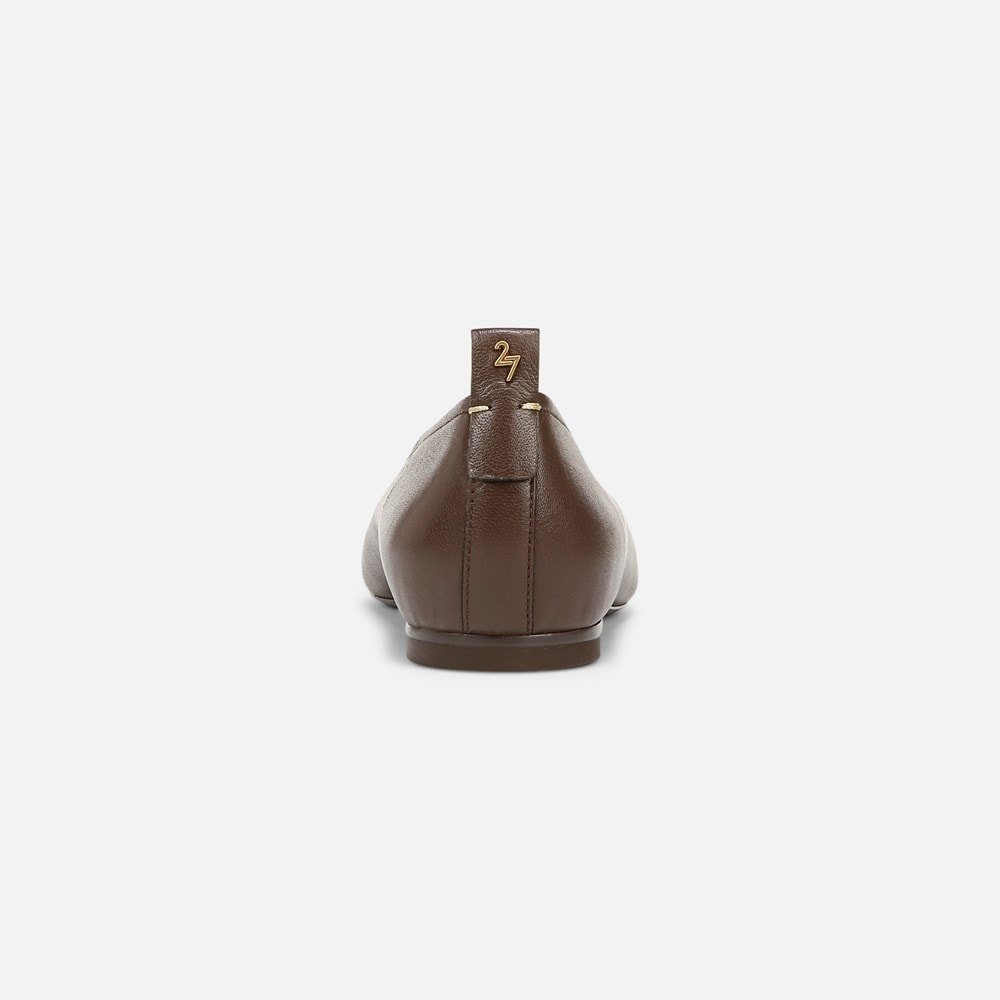 Naturalizer 27 Edit Carla Flat - Chocolate Leather Naturalizer 27 Edit Carla Flat - Chocolate Leather
