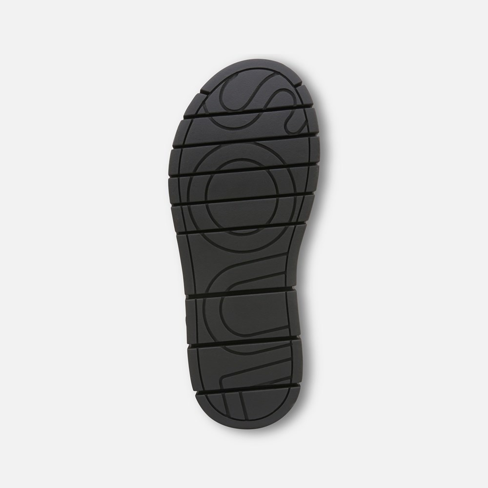 Naturalizer SOUL Poppi Wedge Sandal - Black tumbled Naturalizer SOUL Poppi Wedge Sandal - Black tumbled