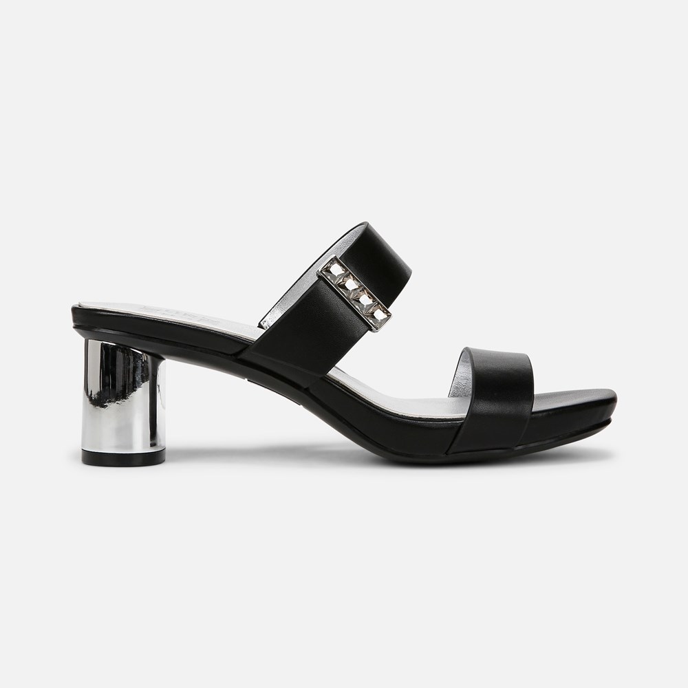 Naturalizer Ida 2 Dress Sandal - Black Faux Leather Naturalizer Ida 2 Dress Sandal - Black Faux Leather