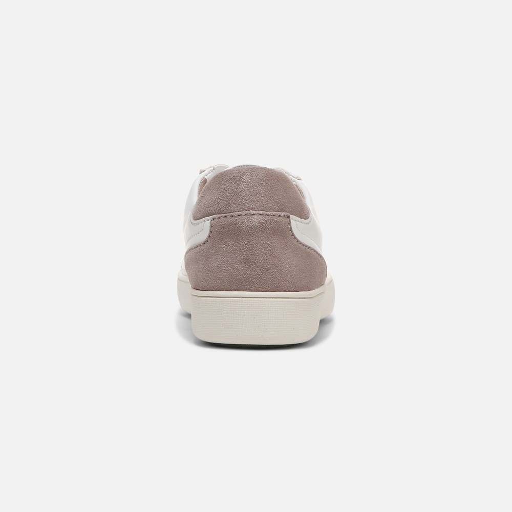 Naturalizer Morrison Sneaker - White/Taupe Leather Naturalizer Morrison Sneaker - White/Taupe Leather