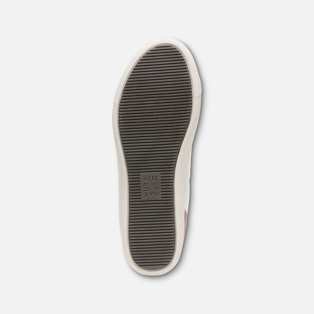 Naturalizer Morrison Sneaker - White/Taupe Leather Naturalizer Morrison Sneaker - White/Taupe Leather