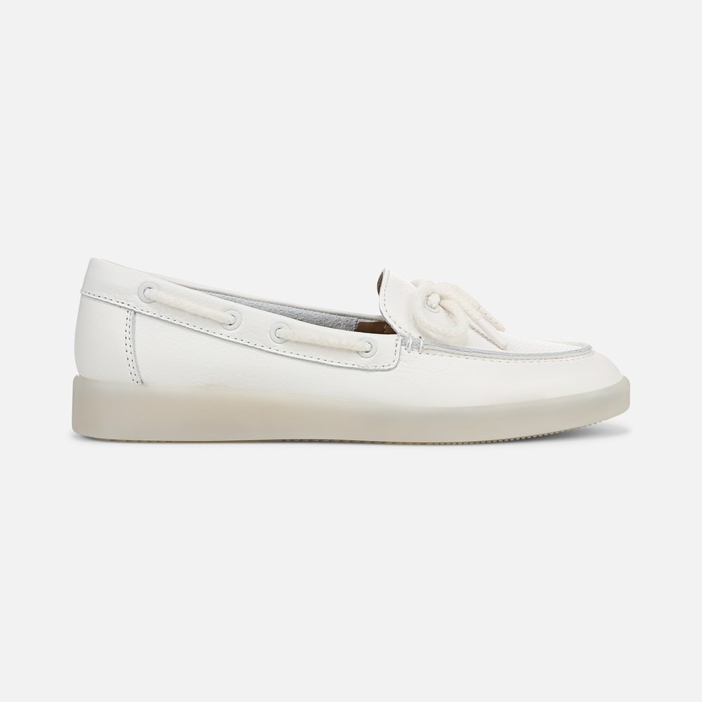 Naturalizer Keel Boat Shoe - Warm White Leather Naturalizer Keel Boat Shoe - Warm White Leather