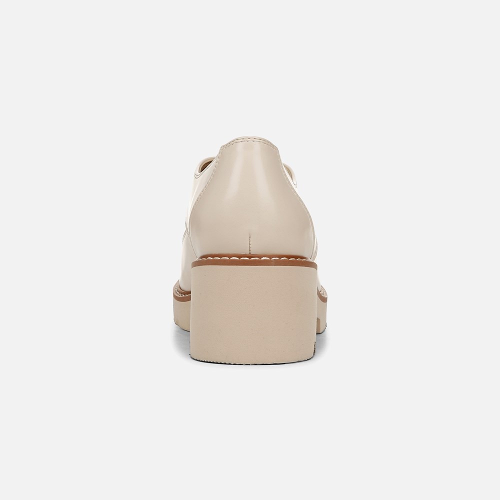 Naturalizer Darry Lace Oxford - Porcelain Faux Leather Naturalizer Darry Lace Oxford - Porcelain Faux Leather