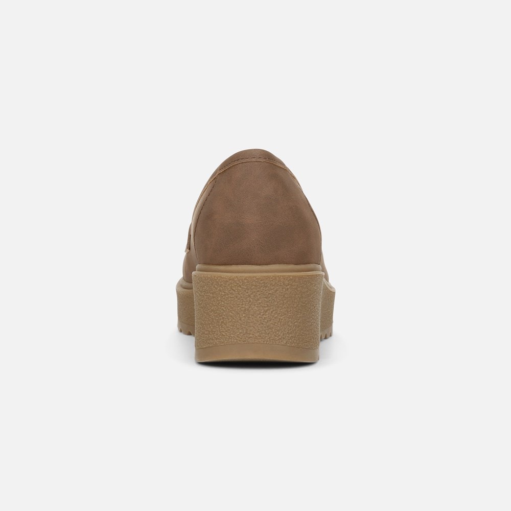 Naturalizer SOUL Josie Lug Loafer - Cinnamon Brown Synthetic Naturalizer SOUL Josie Lug Loafer - Cinnamon Brown Synthetic