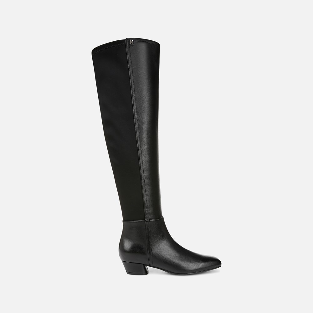 Naturalizer Reese Over The Knee Boot - Black Leather Naturalizer Reese Over The Knee Boot - Black Leather