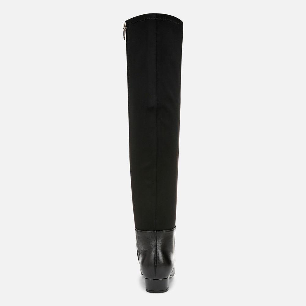 Naturalizer Reese Over The Knee Boot - Black Leather Naturalizer Reese Over The Knee Boot - Black Leather