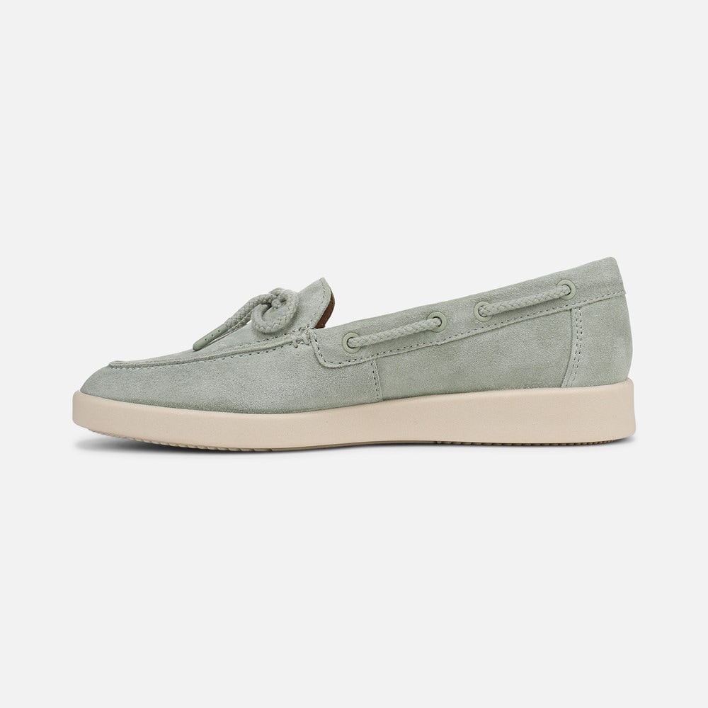 Naturalizer Keel Boat Shoe - Pistachio Green Suede Naturalizer Keel Boat Shoe - Pistachio Green Suede
