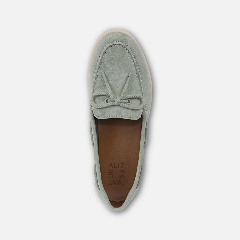 Naturalizer Keel Boat Shoe - Pistachio Green Suede Naturalizer Keel Boat Shoe - Pistachio Green Suede