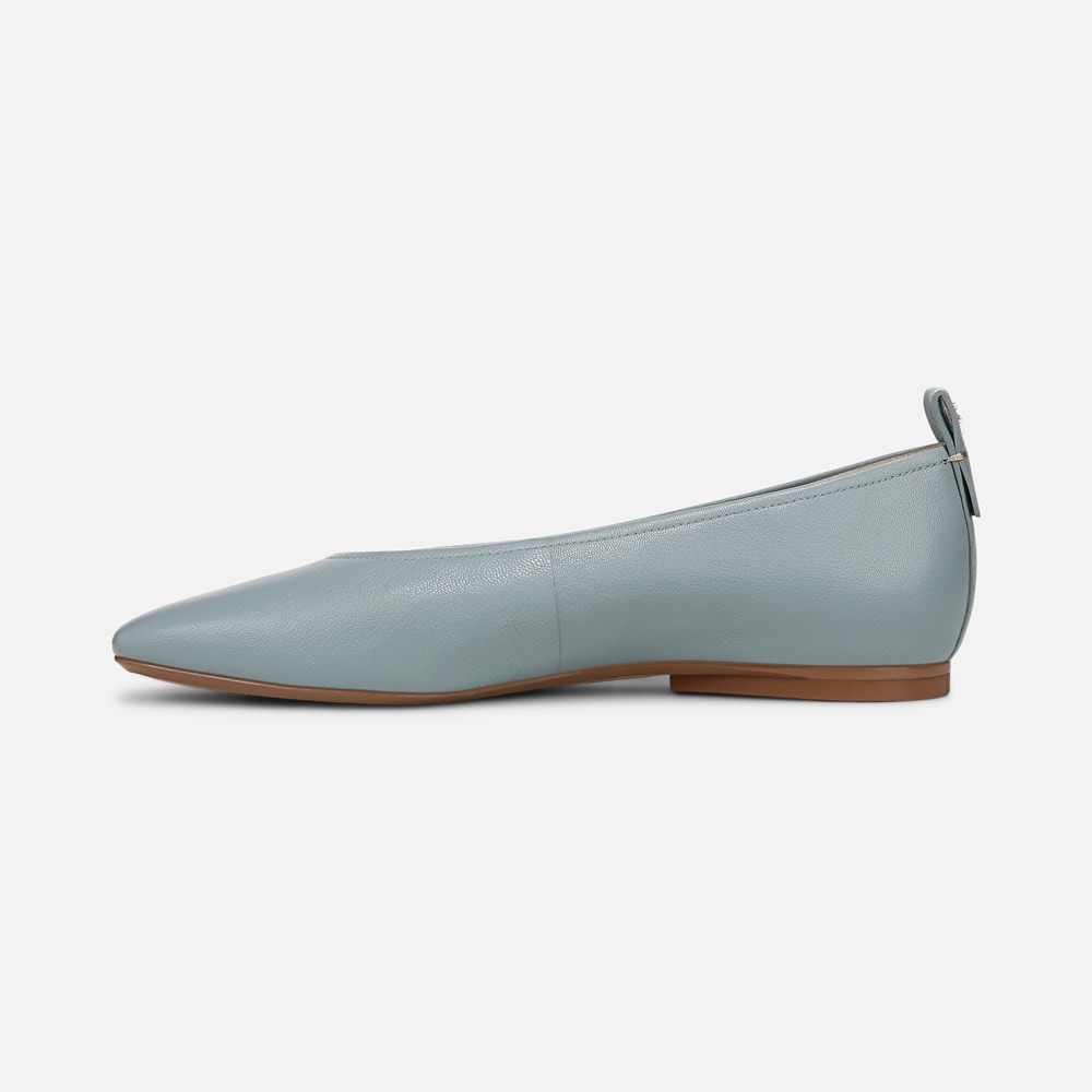 Naturalizer 27 Edit Carla Flat - Powder Blue Leather Naturalizer 27 Edit Carla Flat - Powder Blue Leather