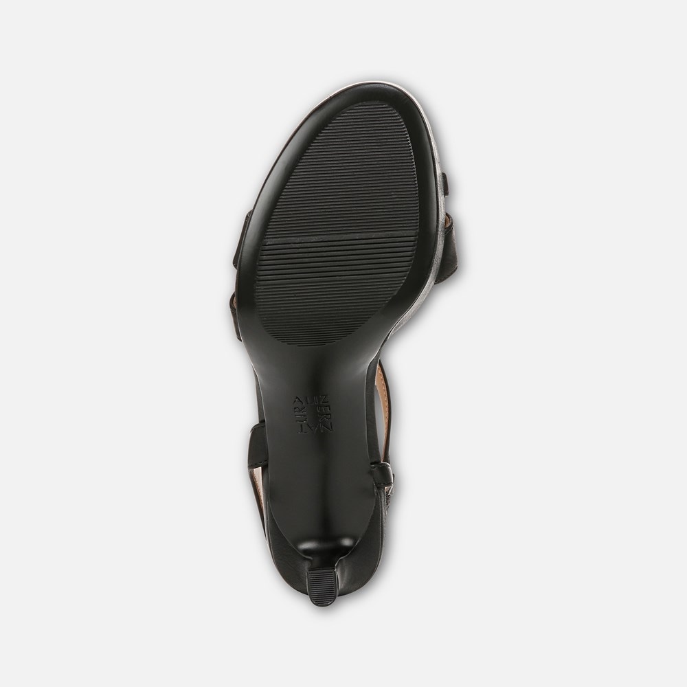 Naturalizer Abby Dress Sandal - Black Patent Faux Leather Naturalizer Abby Dress Sandal - Black Patent Faux Leather