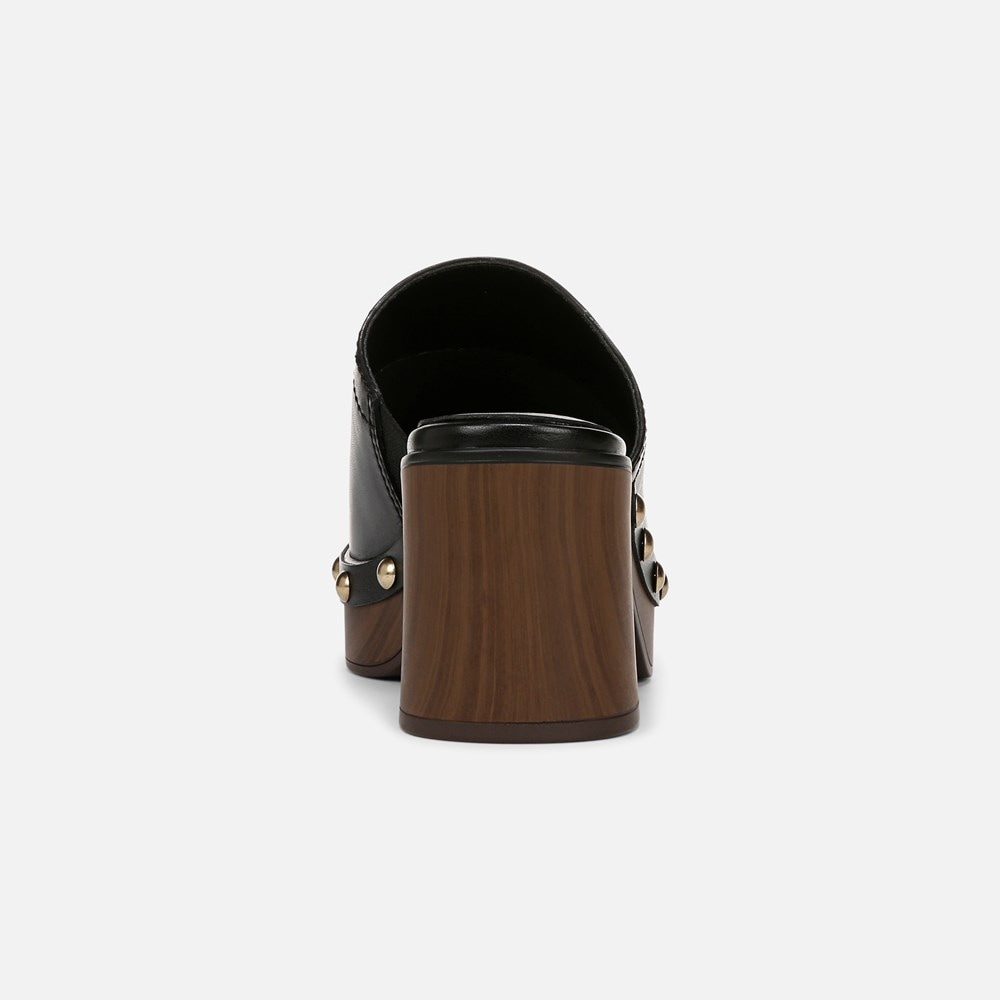 Naturalizer Bailey Mule - Black Leather Naturalizer Bailey Mule - Black Leather