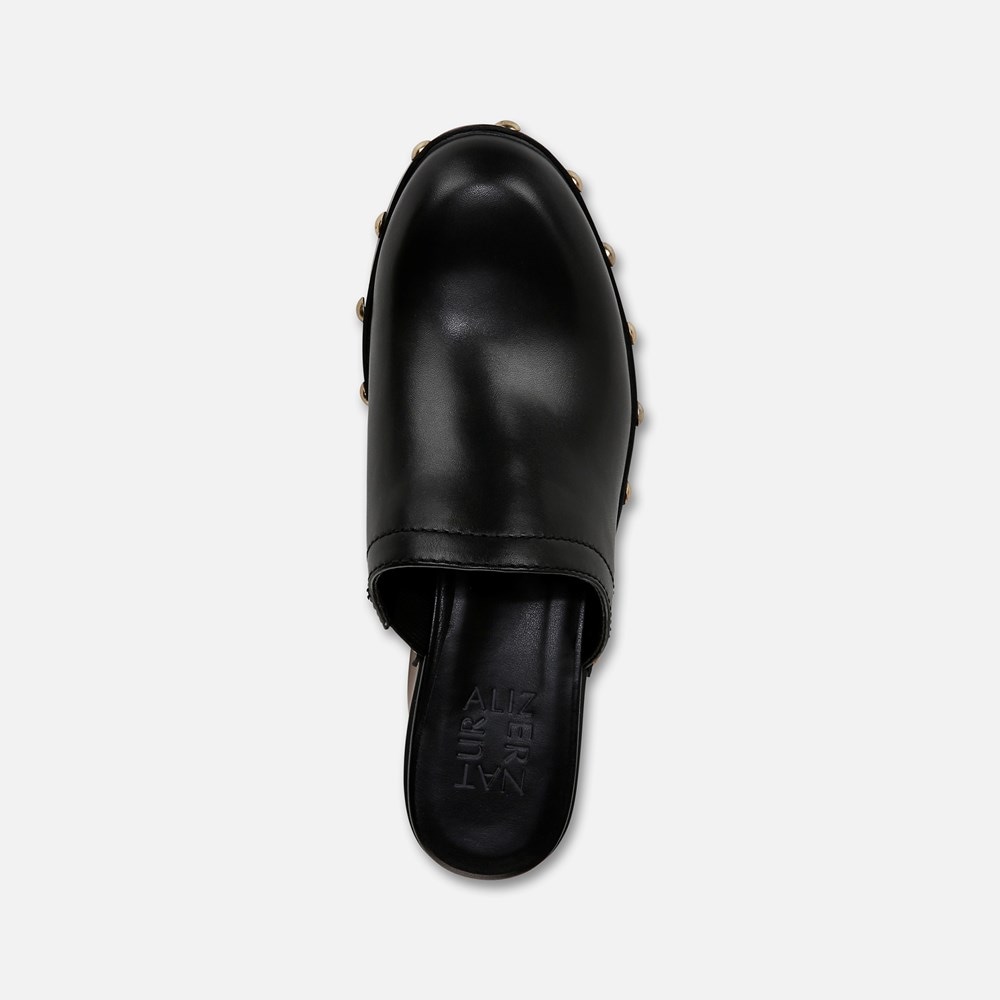 Naturalizer Bailey Mule - Black Leather Naturalizer Bailey Mule - Black Leather